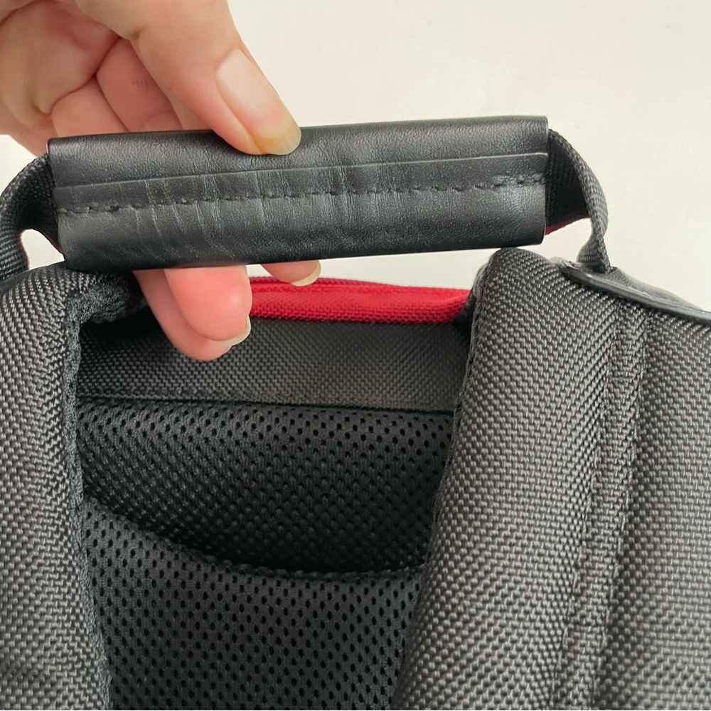 Tumi Backpack Alpha Business Pockets Organization Laptop Travel Carry On Black - Picture 8 of 16
